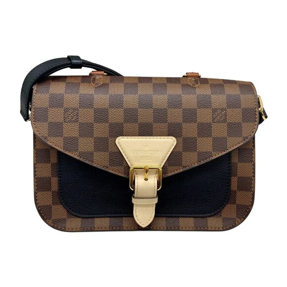 Louis Vuitton Damier Ebene Beaumarchais Crossbody Handbag - Picture 1 of 9